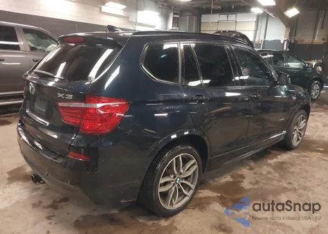 2015 BMW X3 xDrive28I from USA, damaged, VIN 5UXWX9C5XF0D54281